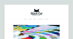 Desktop Screenshot of blackcatcreative.com